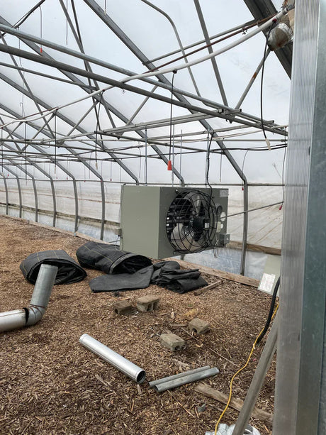 Modine Unit Heaters for a Green House
