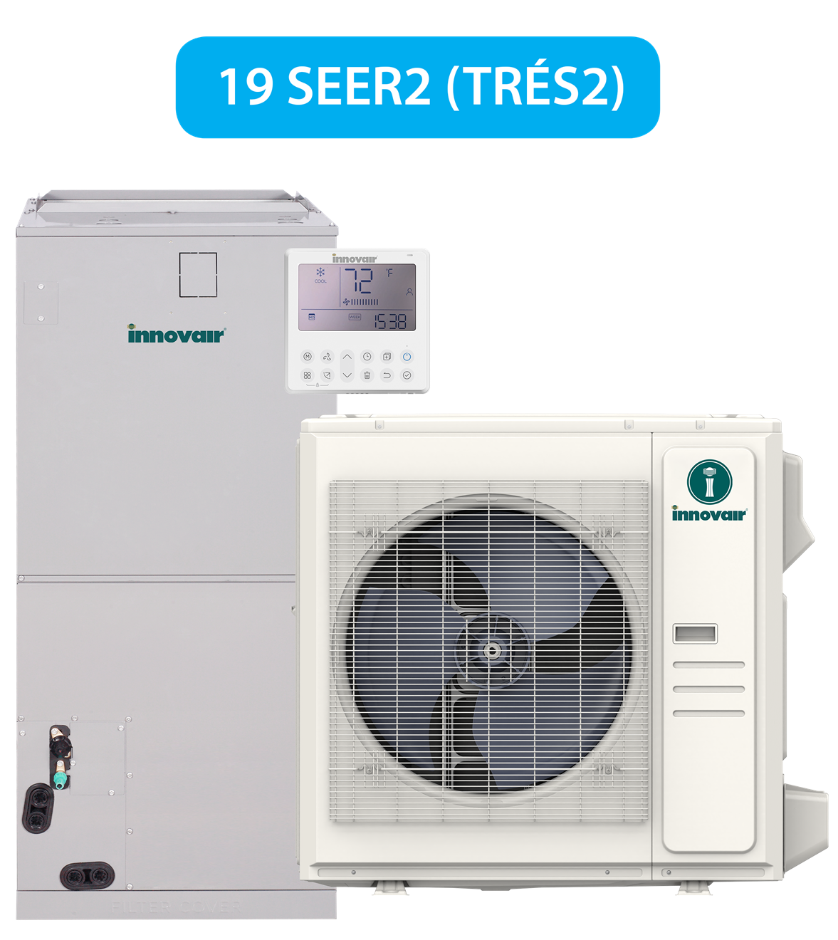 Dettson Innovair Slim4+ central ducted heat pump